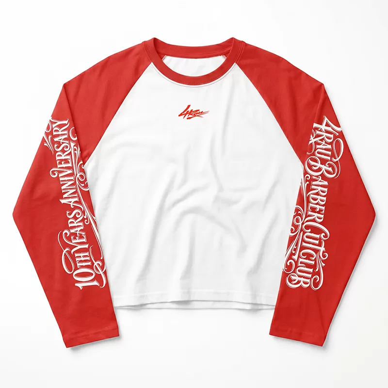 Sản phẩm mới: 4RAU RAGLAN LONGTEE - RED
